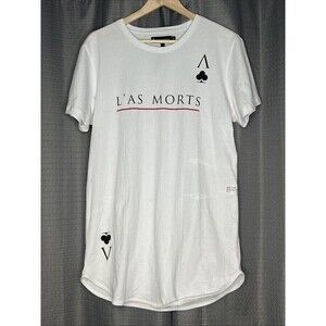 Ashes To Dust Men’s White TSHIRT Medium Short Sleeved